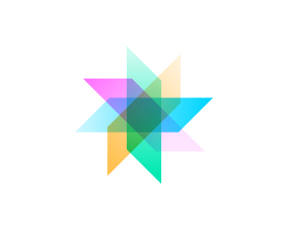 connection concept app icon or logo