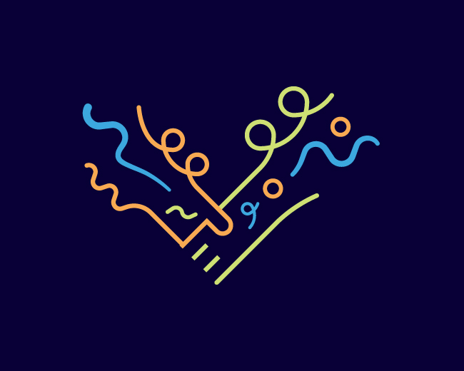 Celebrating Shake Hand Logo